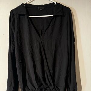 New York & Company Black Blouse